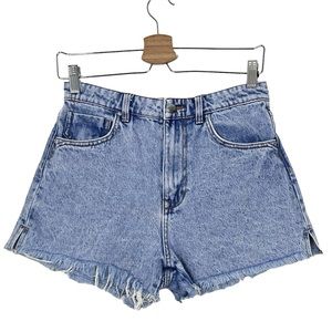 Zara High Rise Cutoff Jean Shorts